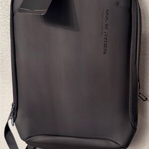 Mark Riden Black Men's Backpack new